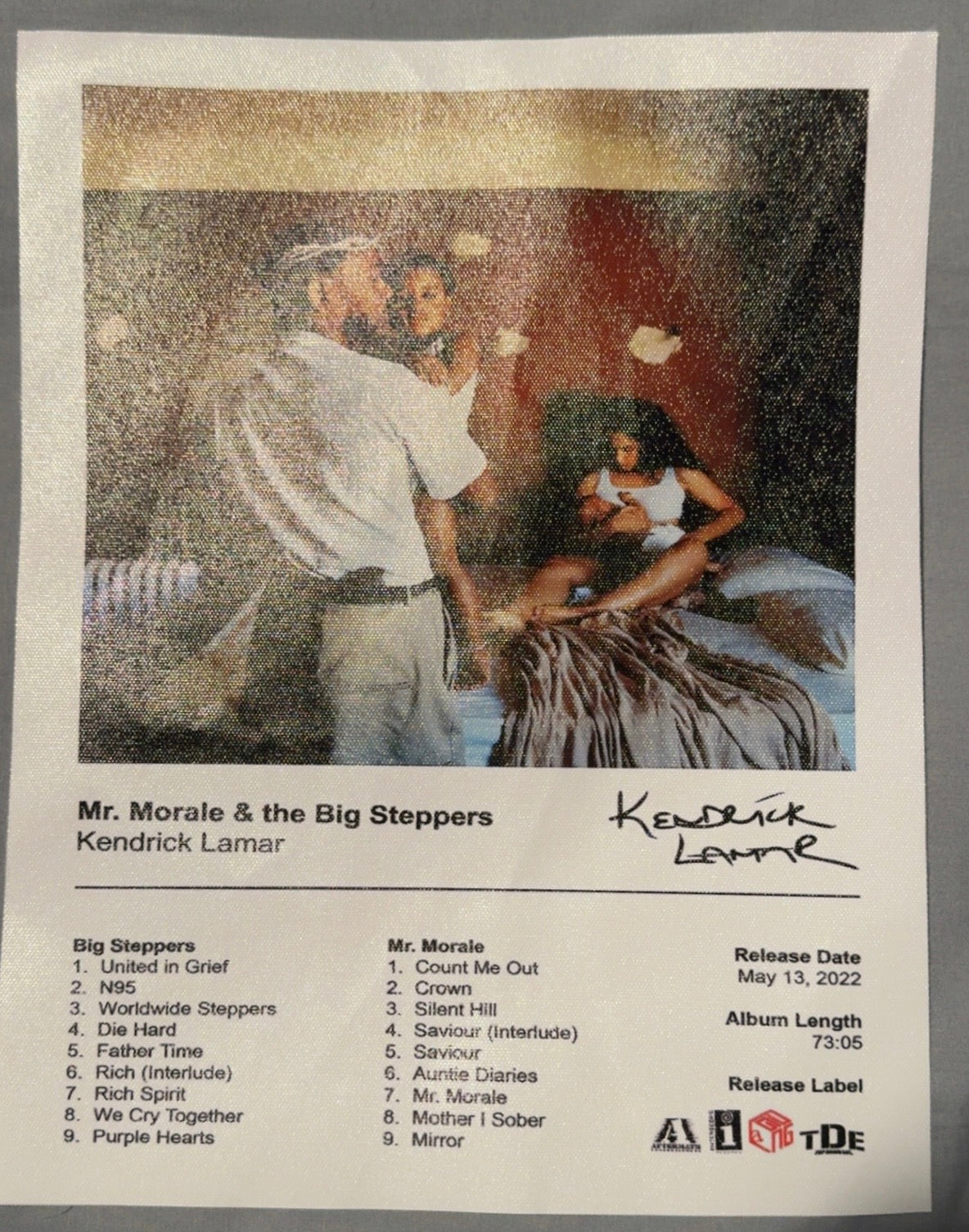 Kendrick Lamar Album Cover Posters 6pc