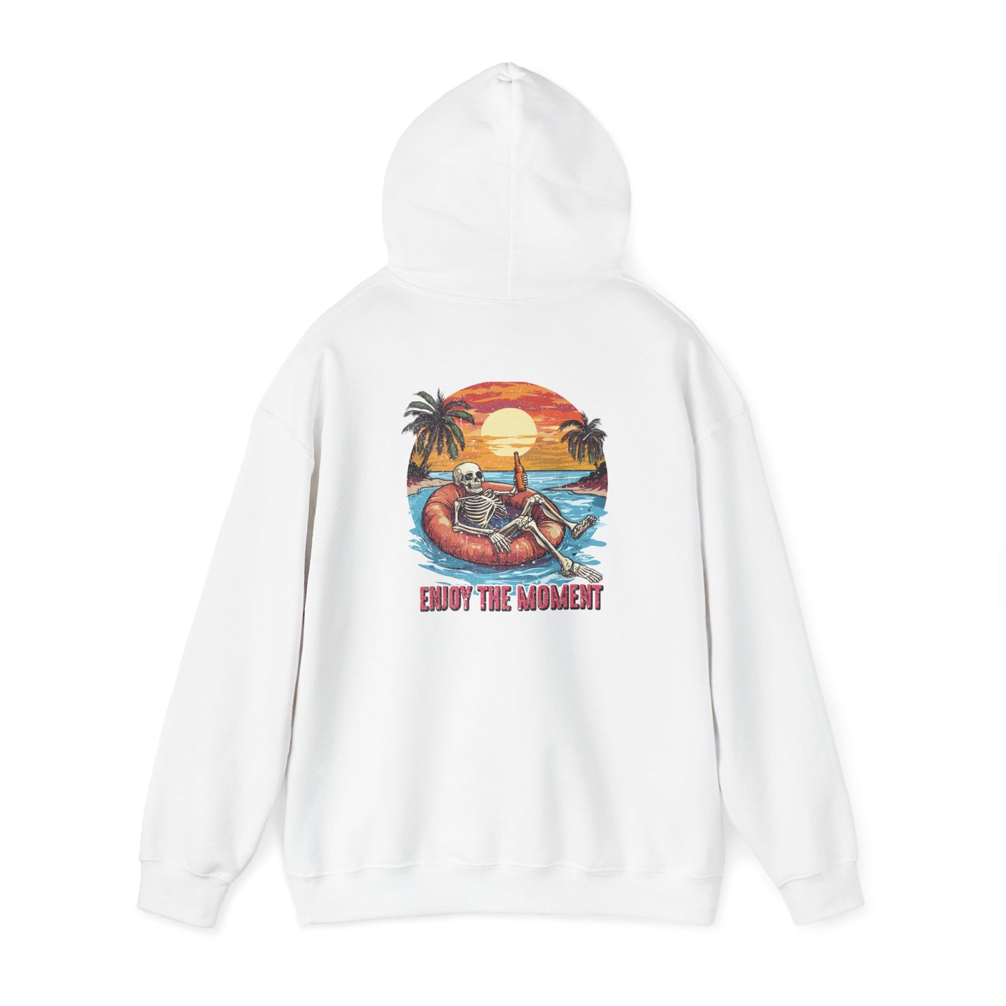 Kapuzenpullover „Genieße den Moment“